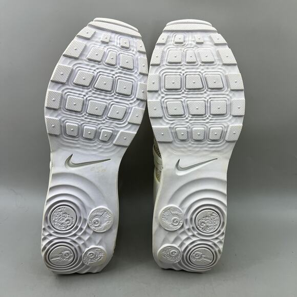 NIKE Shox Gravity Running Shoes Womens Size 8 White Cream Comfort Low Sneakers - Picture 7 of 8